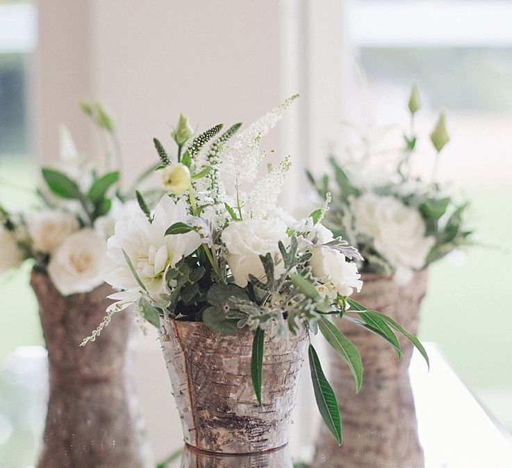 White Flowers Wedding Decor