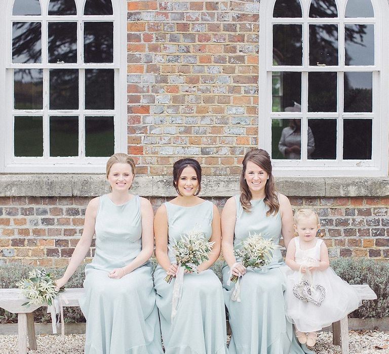 Pale Green Ghost Bridesmaid Dresses