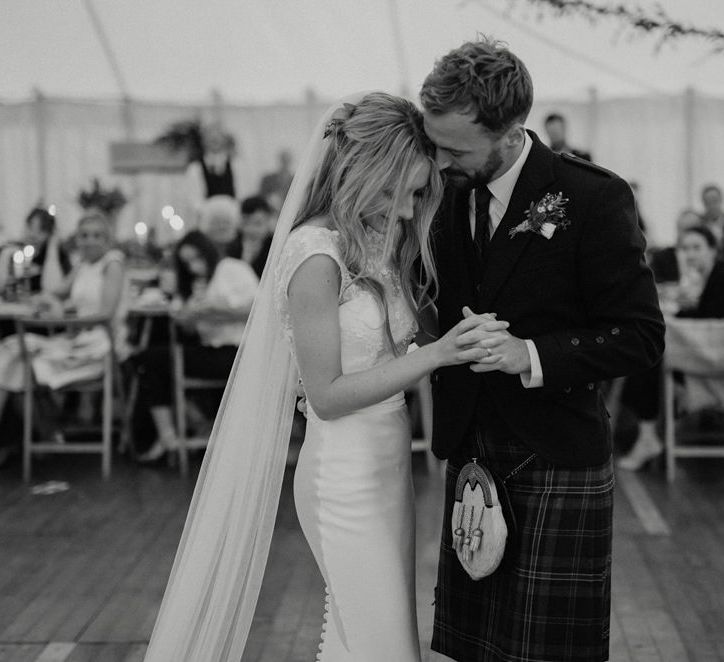 Outdoor Coastal Wedding at Ravensheugh Log Cabin in Scotland | Alpacas | MacGregor and MacDuff Kilts | Album Weddings Photography | Second Shooter Lovro Rozina