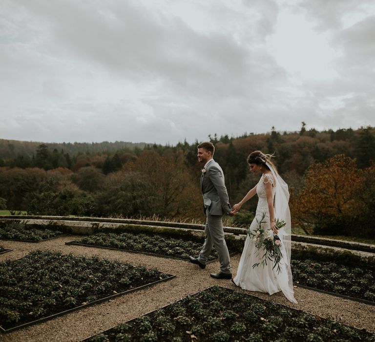 Hotel Endsleigh Wedding // Magical Winter Elopement Wedding Cornwall With Images By Enchanted Brides Photography & Film By Baxter And Ted With Styling From A Belle & A Brit