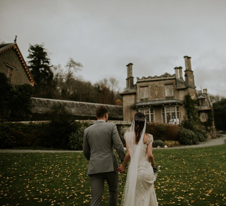 Magical Winter Elopement Wedding Cornwall With Images By Enchanted Brides Photography & Film By Baxter And Ted With Styling From A Belle & A Brit