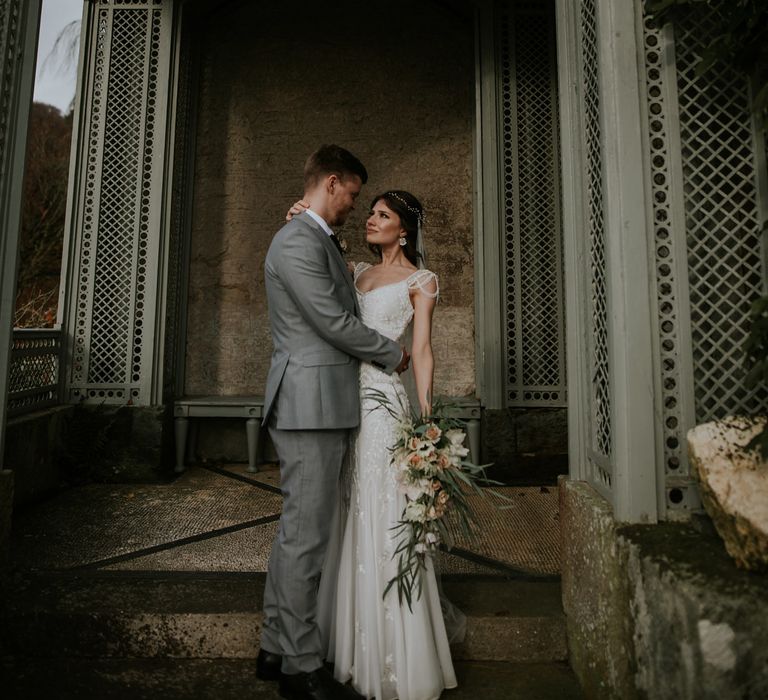 Magical Winter Elopement Wedding Cornwall With Images By Enchanted Brides Photography & Film By Baxter And Ted With Styling From A Belle & A Brit