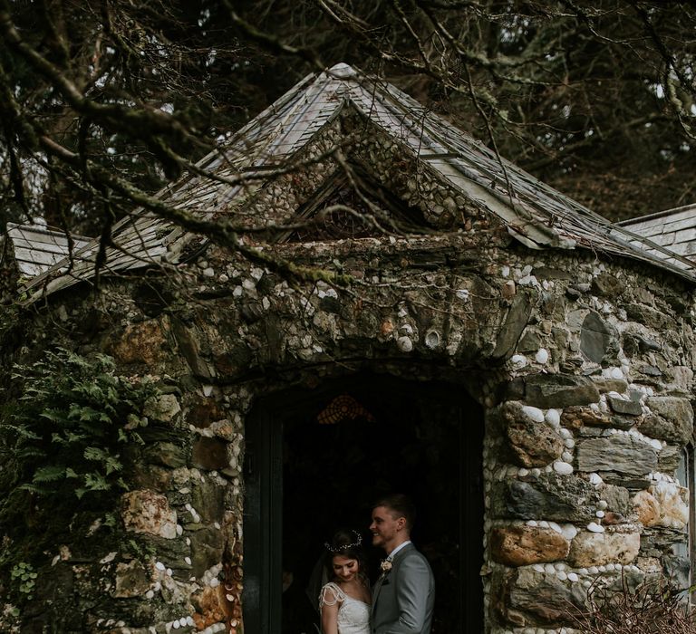 Magical Winter Elopement Wedding Cornwall With Images By Enchanted Brides Photography & Film By Baxter And Ted With Styling From A Belle & A Brit