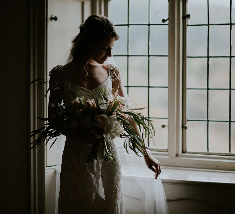 Magical Winter Elopement Wedding Cornwall With Images By Enchanted Brides Photography & Film By Baxter And Ted With Styling From A Belle & A Brit