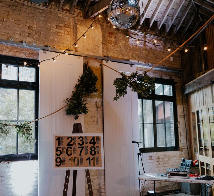 Relaxed Foodie Wedding At Brixton East Dita Rosted Events Worm London Floral Design // Image By Luis Calow Photography