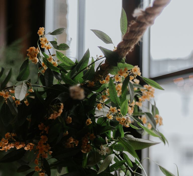 Relaxed Foodie Wedding At Brixton East Dita Rosted Events Worm London Floral Design // Image By Luis Calow Photography