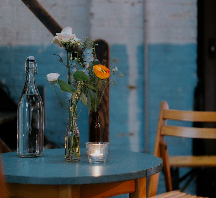 Relaxed Foodie Wedding At Brixton East Dita Rosted Events Worm London Floral Design // Image By Luis Calow Photography