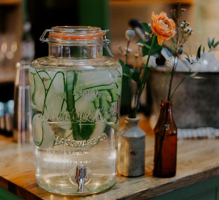 Relaxed Foodie Wedding At Brixton East Dita Rosted Events Worm London Floral Design // Image By Luis Calow Photography