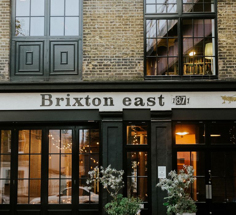 Relaxed Foodie Wedding At Brixton East Dita Rosted Events Worm London Floral Design // Image By Luis Calow Photography