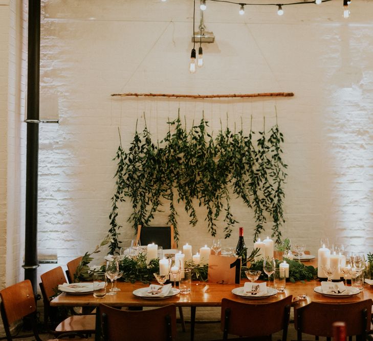 Relaxed Foodie Wedding At Brixton East Dita Rosted Events Worm London Floral Design // Image By Luis Calow Photography