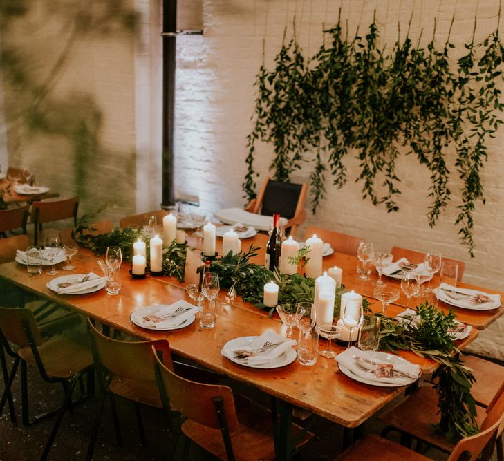 Relaxed Foodie Wedding At Brixton East Dita Rosted Events Worm London Floral Design // Image By Luis Calow Photography