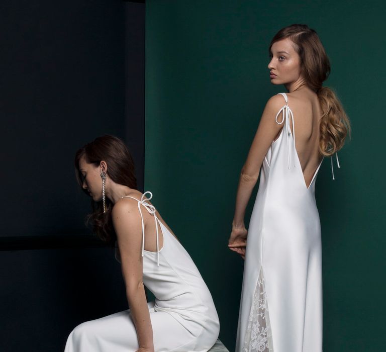 Elegant Bridal Slip Dress From Halfpenny London