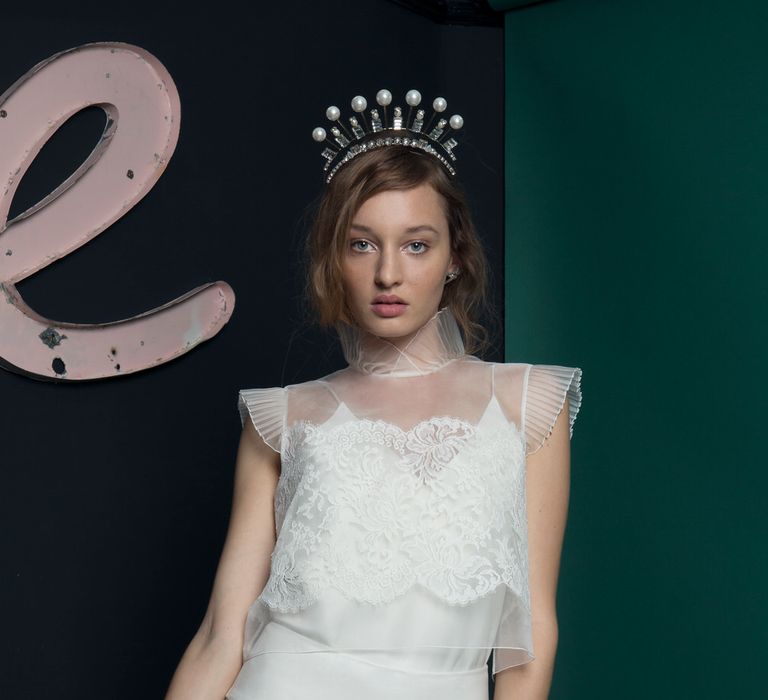 Lace Bridal Top From Halfpenny London