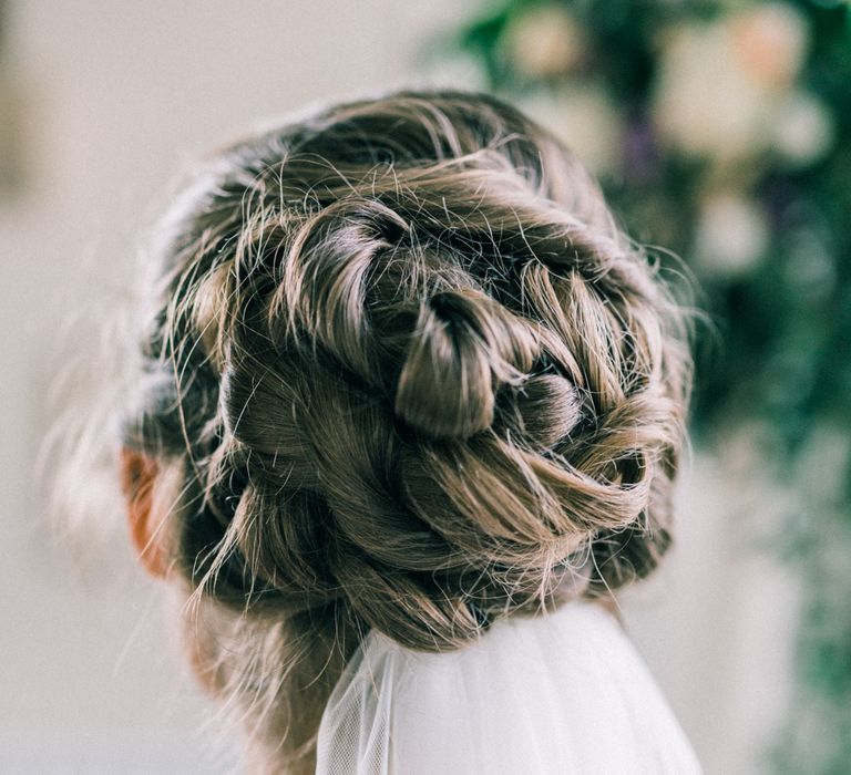 Elegant Ballet Bun For Bride