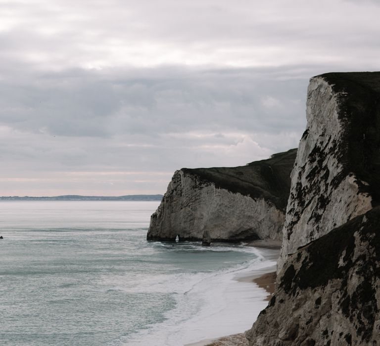 Charlie Brear Wedding Dresses Barefoot Bridal Inspiration At Lulworth Cove