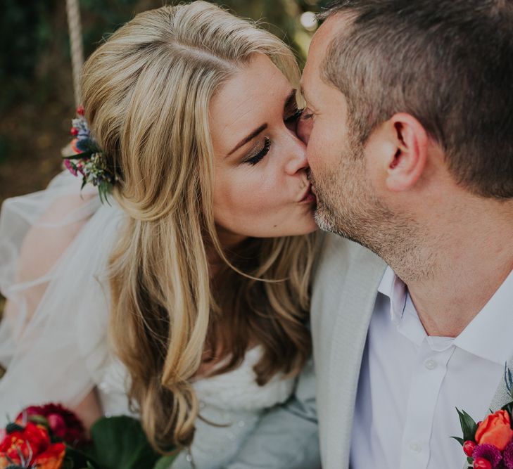 Colourful Spring Wedding At Iscoyd Park With Coral Charm Peonies And Bride In Pronovias Images From Kate Gray Photography