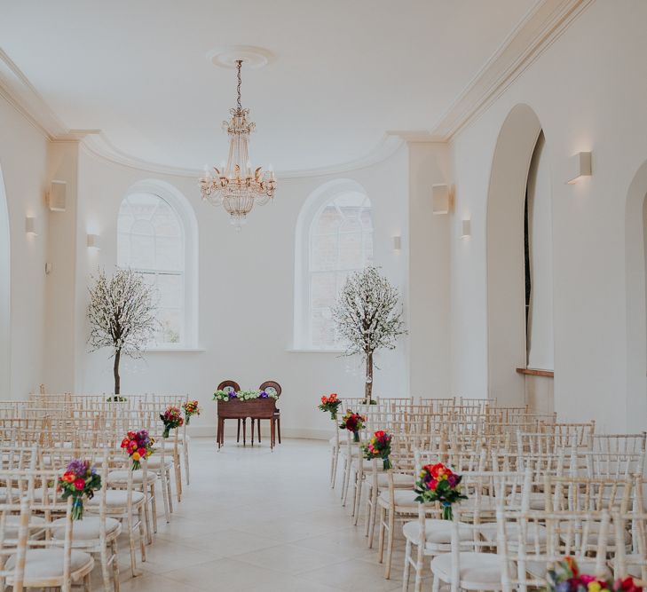 Colourful Spring Wedding At Iscoyd Park With Coral Charm Peonies And Bride In Pronovias Images From Kate Gray Photography