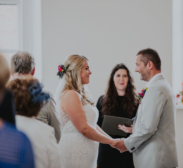 Colourful Spring Wedding At Iscoyd Park With Coral Charm Peonies And Bride In Pronovias Images From Kate Gray Photography