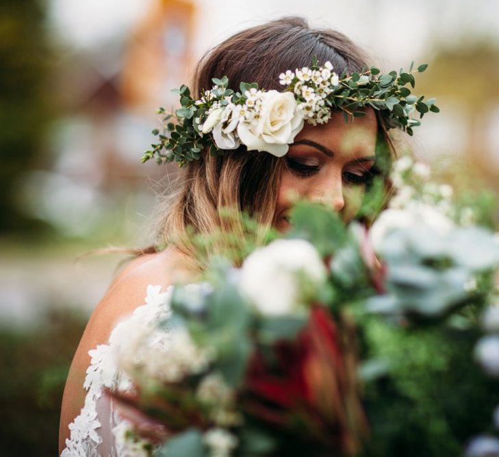 Take Me Out Couple Beckie & Adam Get Married | Bride In Crop Top | Images by Joanna Bongard Photography | Film by Costa Sister Productions