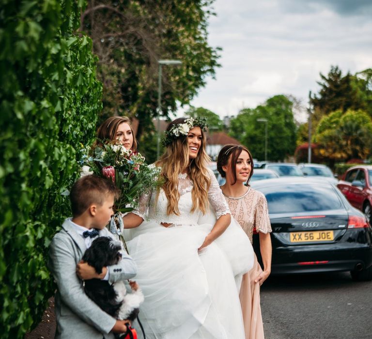 Take Me Out Couple Beckie & Adam Get Married | Bride In Crop Top | Images by Joanna Bongard Photography | Film by Costa Sister Productions