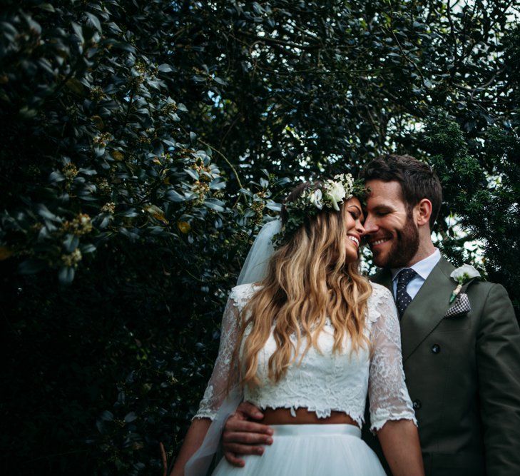 Take Me Out Couple Beckie & Adam Get Married | Bride In Crop Top | Images by Joanna Bongard Photography | Film by Costa Sister Productions