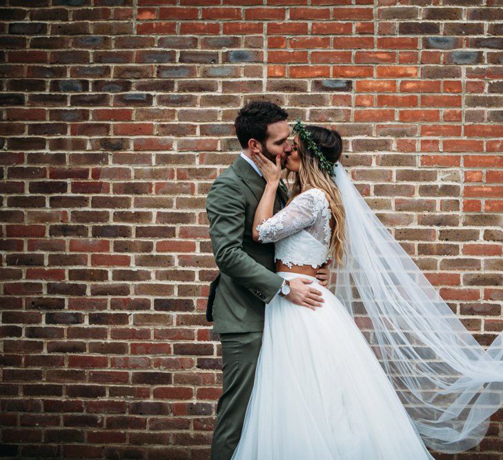 Take Me Out Couple Beckie & Adam Get Married | Bride In Crop Top | Images by Joanna Bongard Photography | Film by Costa Sister Productions