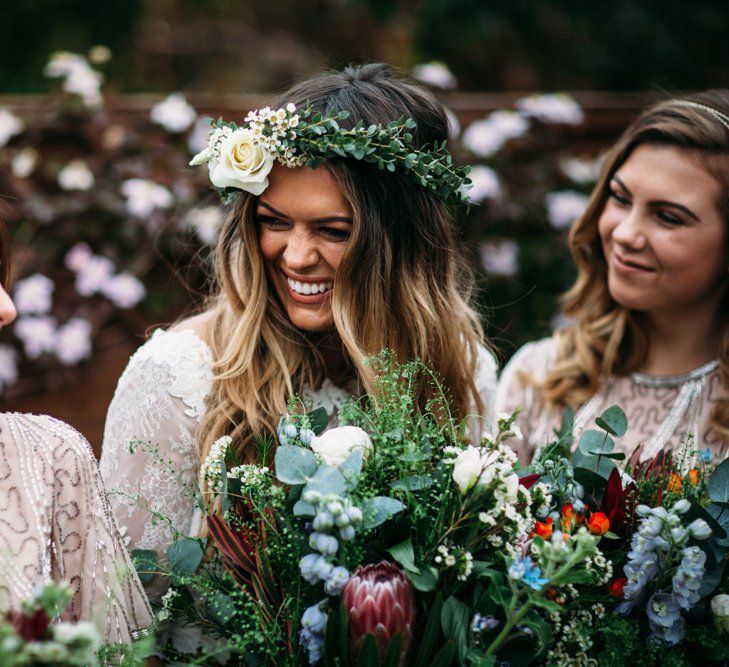 Take Me Out Couple Beckie & Adam Get Married | Bride In Crop Top | Images by Joanna Bongard Photography | Film by Costa Sister Productions