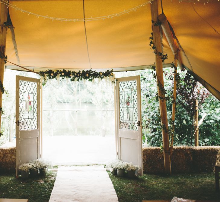 Tipi Wedding Ceremony