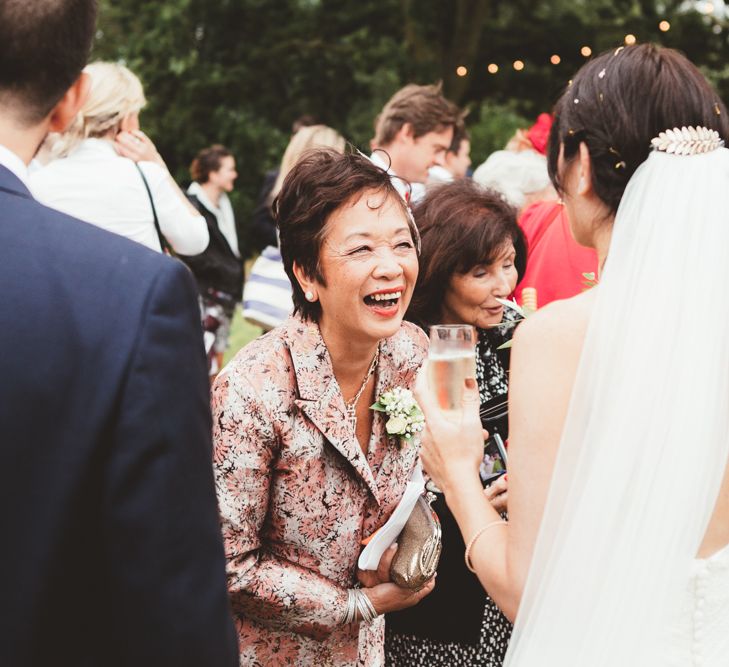 Wedding Reception In A Tipi