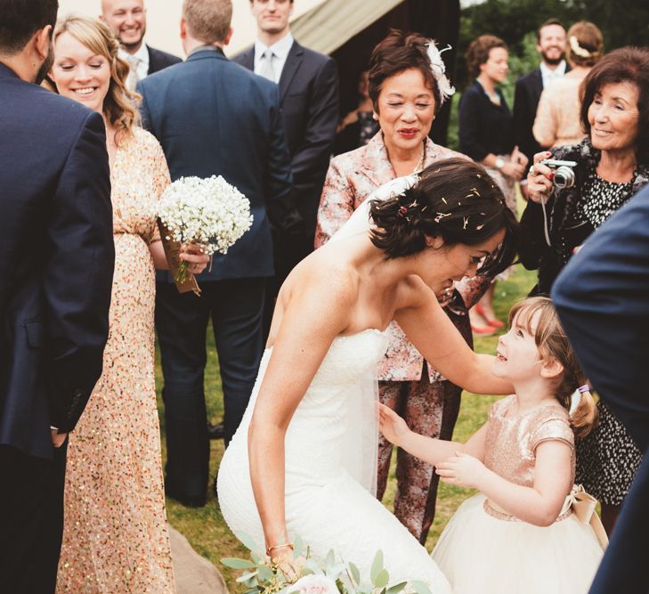 Wedding Reception In A Tipi