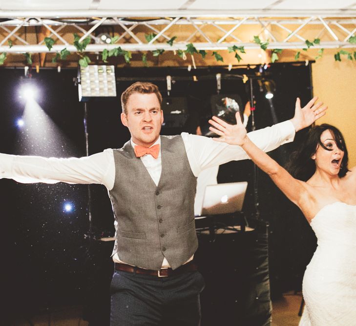 Wedding Reception In A Tipi