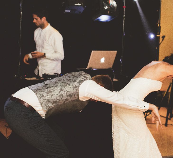 Wedding Reception In A Tipi