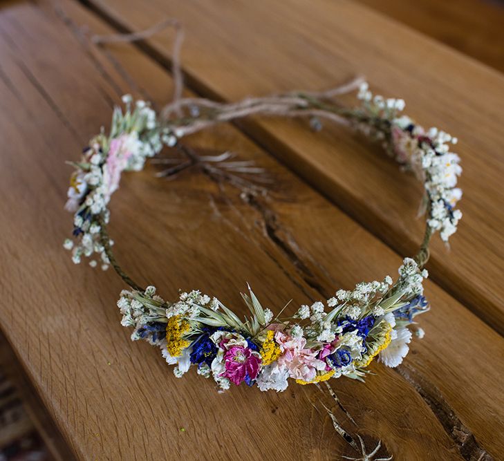 Artisan Dried Flower Crown