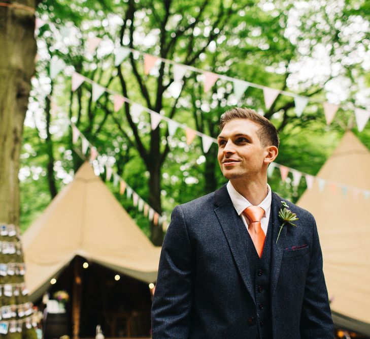 Groom at the Outdoor Altar