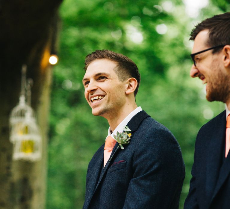 Groom at the Outdoor Altar