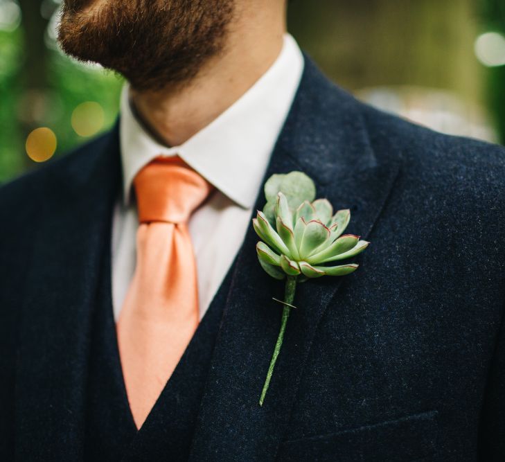 Succulent Buttonhole