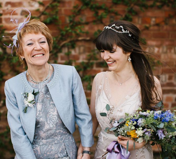 Mother of The Bride | | Bride in Sequin Wedding Dress | Curradine Barns, West Midlands | Chris Barber Photography