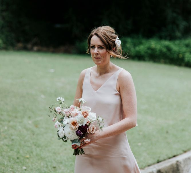 Bridesmaid In Dusky Pink