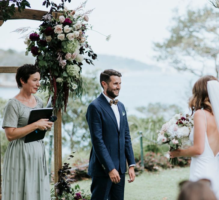 Intimate Wedding In Sydney With An Outdoor Ceremony