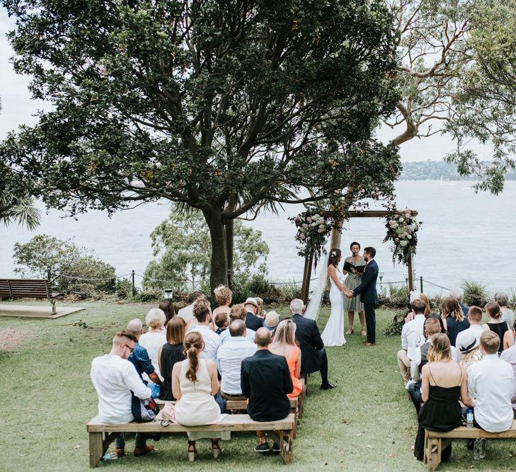 Intimate Wedding In Sydney With An Outdoor Ceremony