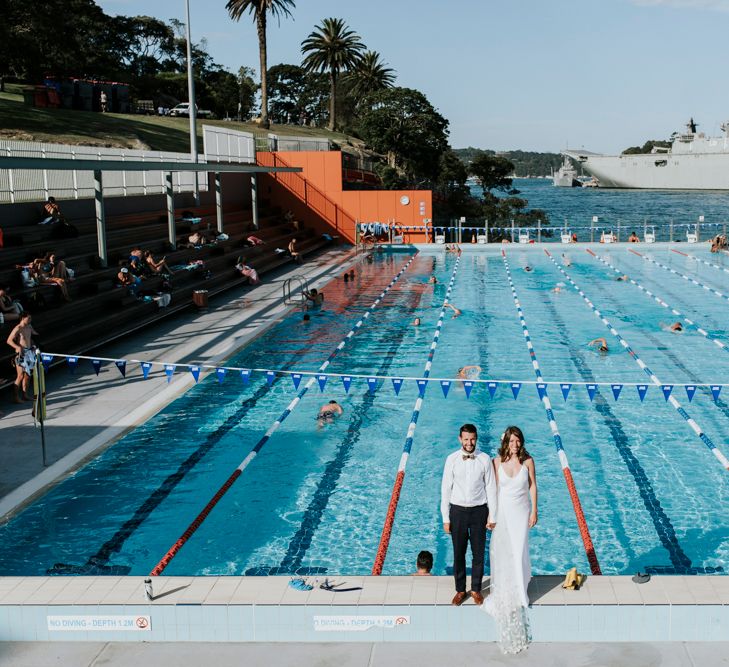 Intimate Wedding In Sydney At Andrew Boy Charlton Poolside Cafe