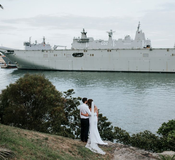 Bride & Groom | Intimate Wedding In Sydney Andrew Boy Charlton Poolside Cafe