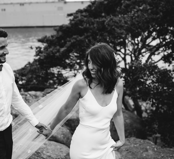 Bride & Groom | Intimate Wedding In Sydney Andrew Boy Charlton Poolside Cafe