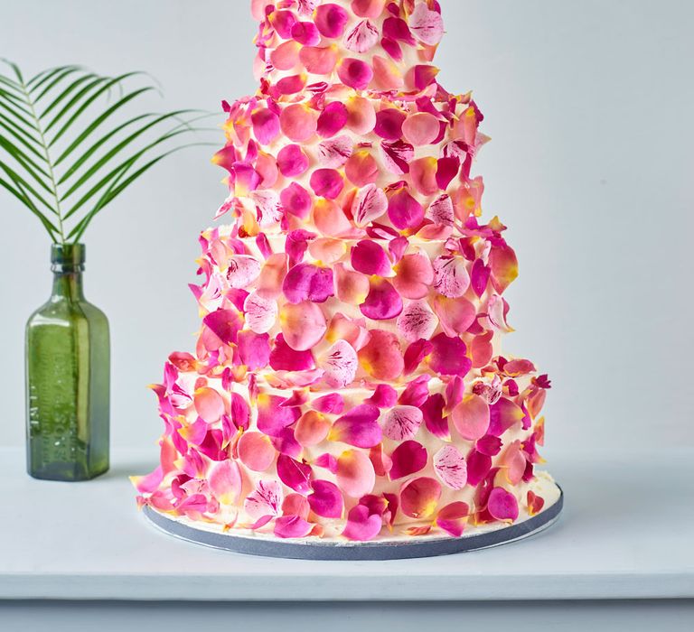 Decorating Cakes With Edible Flowers And Petals