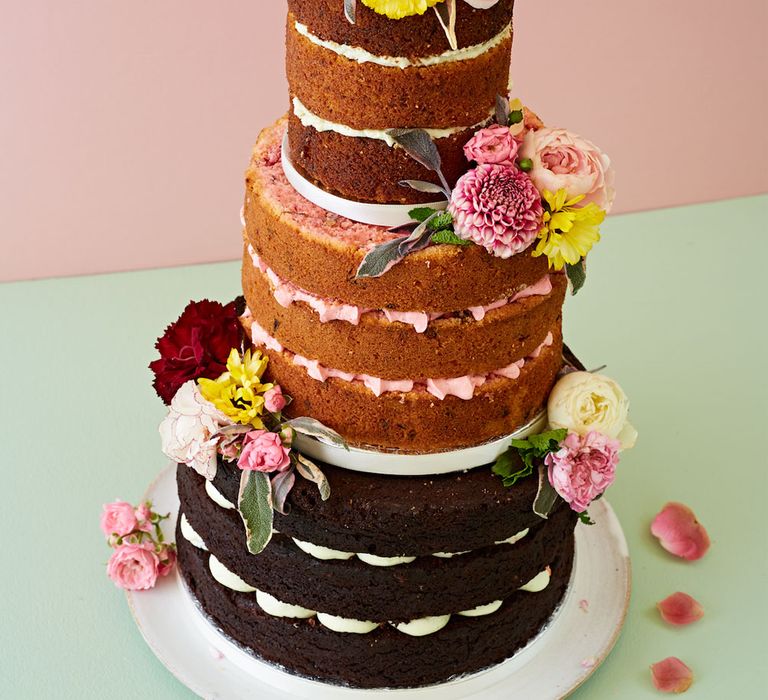 Decorating Cakes With Edible Flowers And Petals