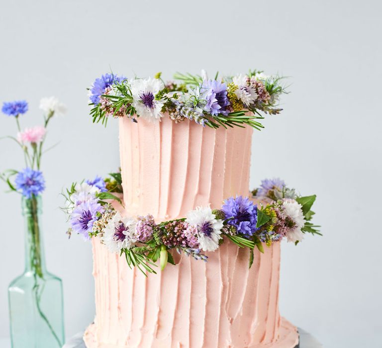 Decorating Cakes With Edible Flowers And Petals