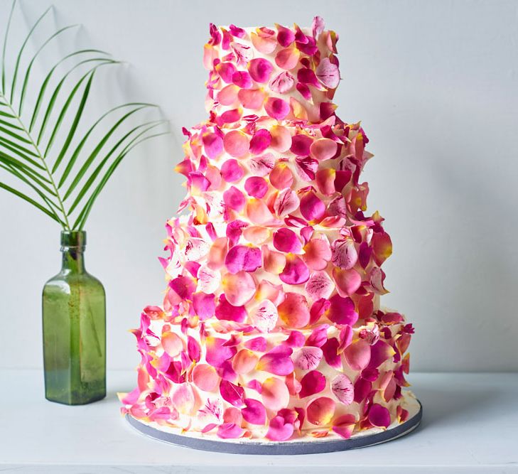 Decorating Cakes With Edible Flowers And Petals