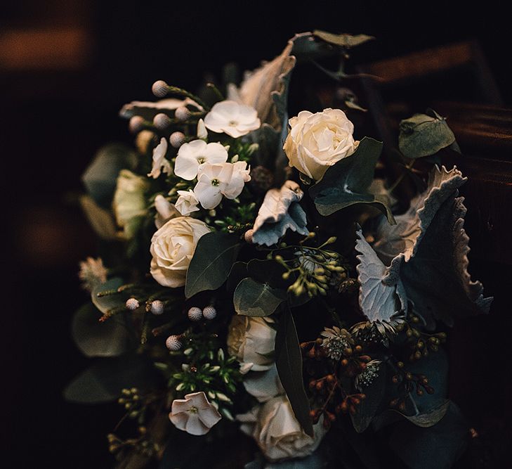 Wedding Pew End Flowers