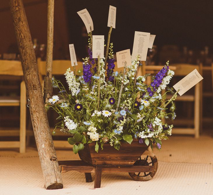 Plant Potter Table Plan | PapaKåta Tipi at Angrove Park North Yorkshire | Matt Penberthy Photography