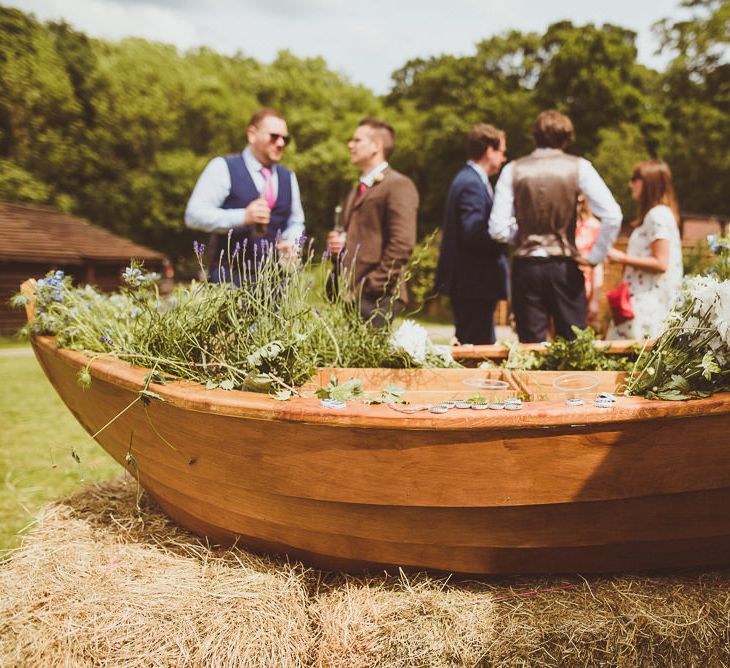 Boat Wedding Decor |PapaKåta Tipi at Angrove Park North Yorkshire | Matt Penberthy Photography